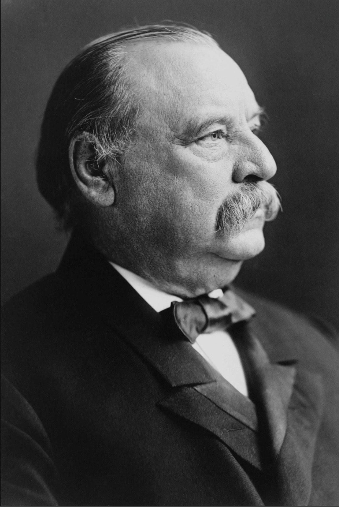 1837〜1908年。アメリカ合衆国第22代及び第24代大統領)