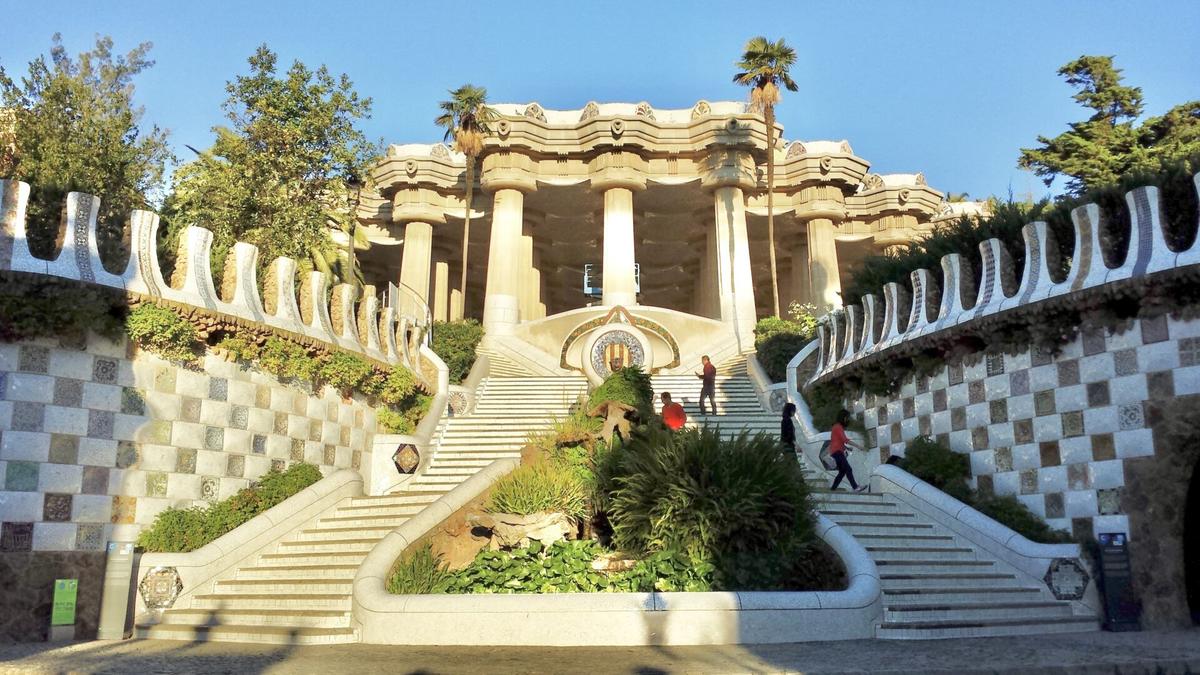 グエル公園の正面