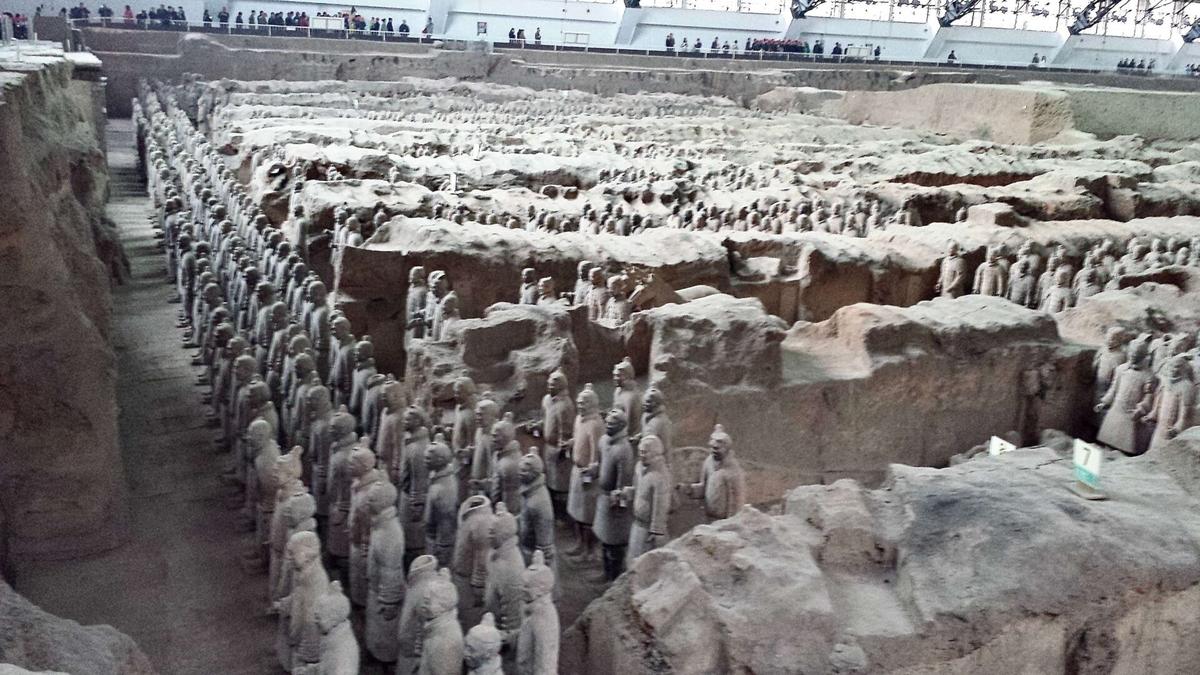 秦の大軍勢