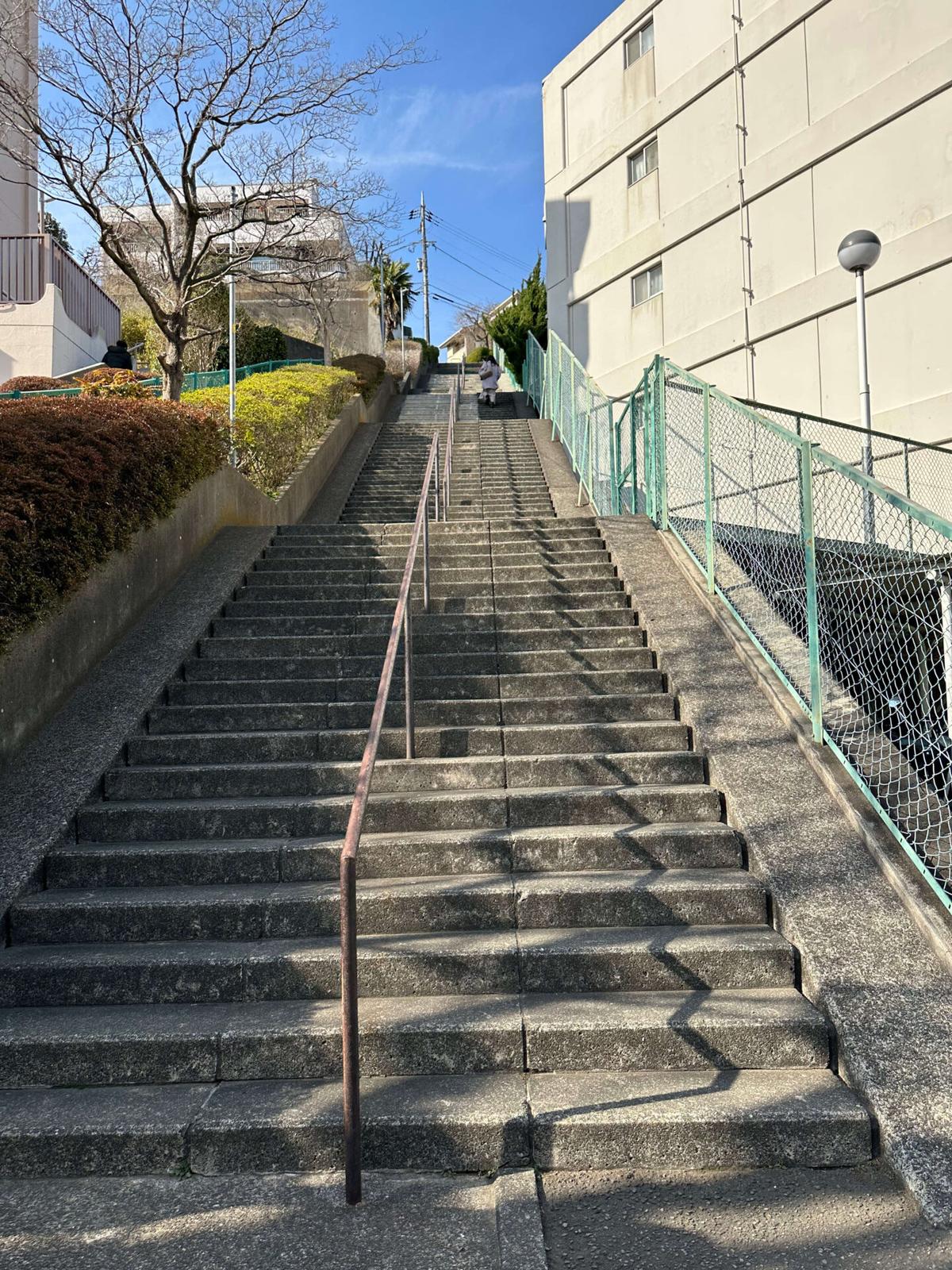 愛宕坂の階段