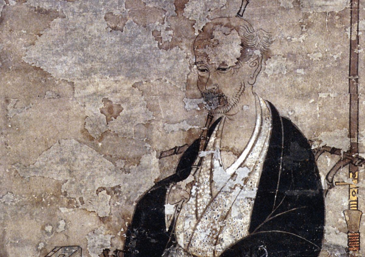 岩佐又兵衛・自画像(MOA美術館より)