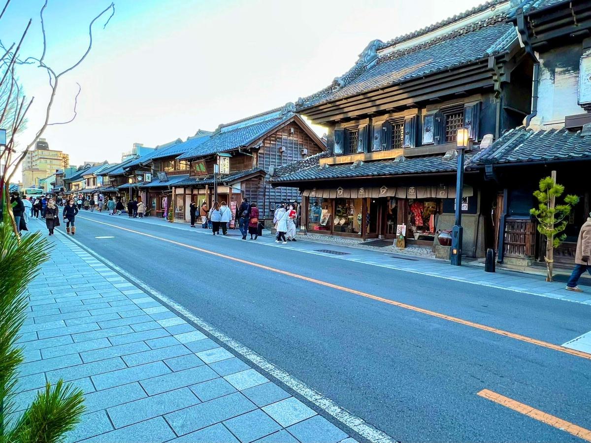 蔵造りの町並み