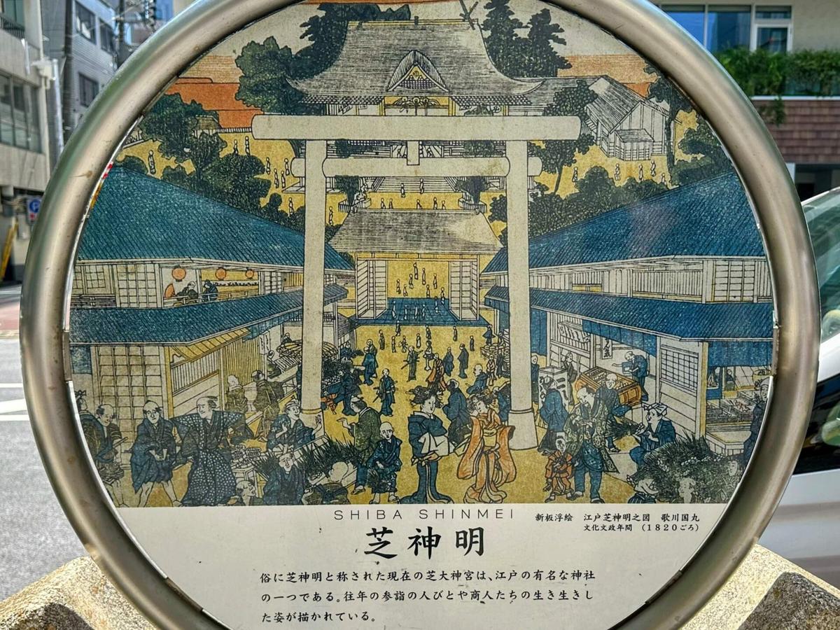 かつての芝大神宮の賑わい