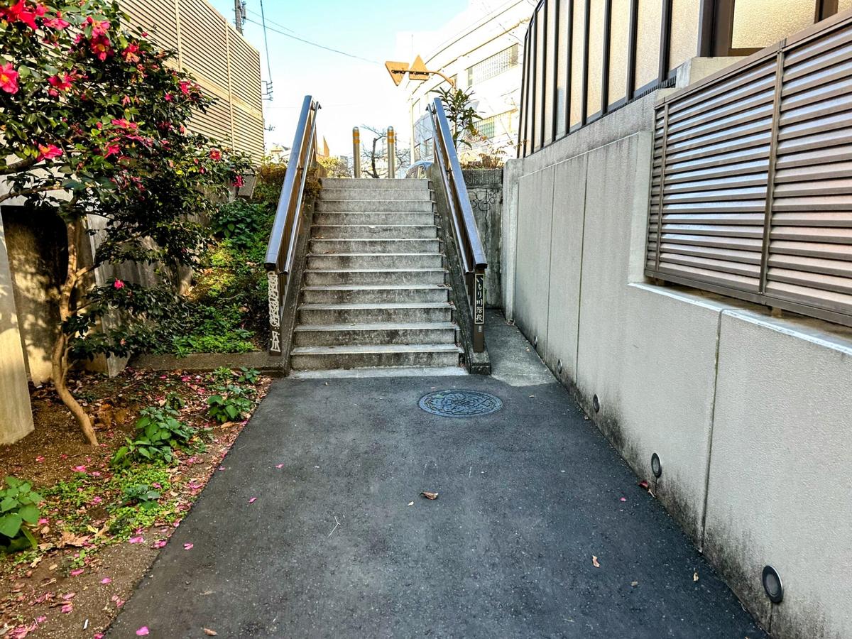 いもり川階段
