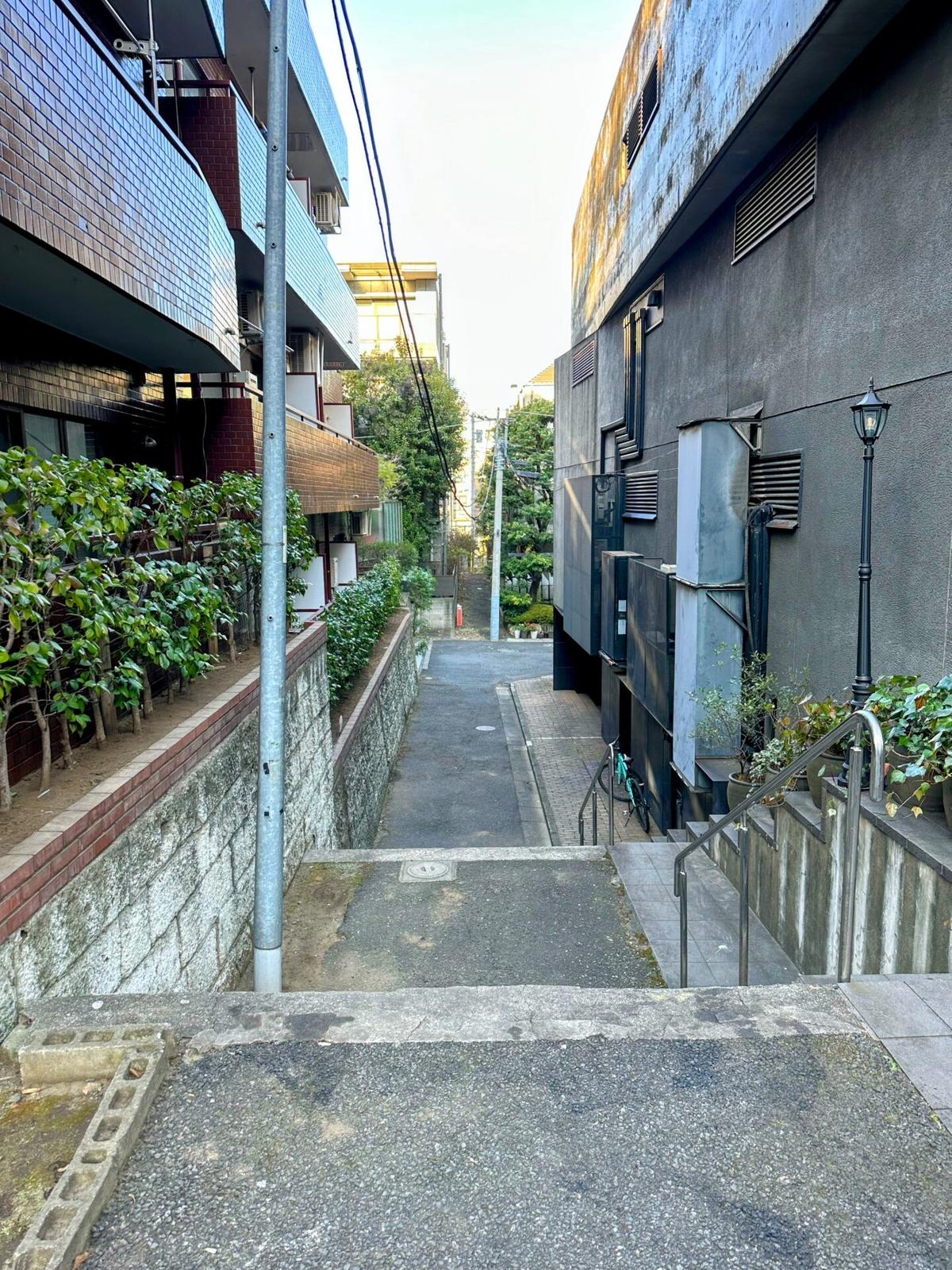 西麻布の支流跡